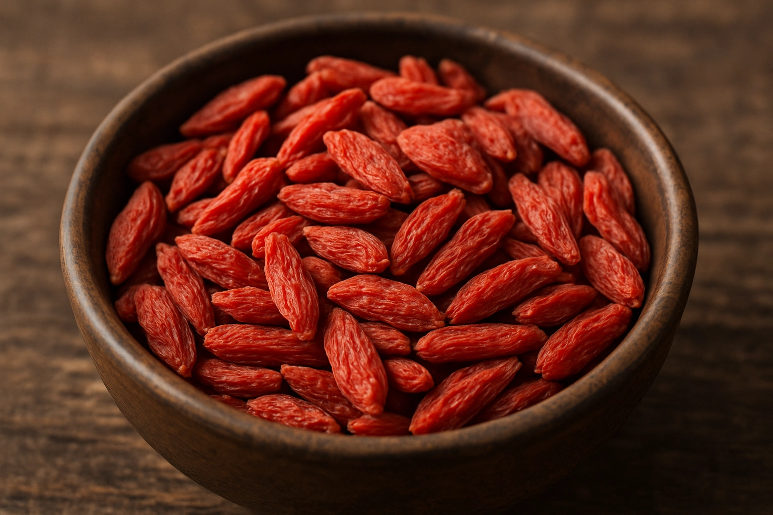 goji berries in a bowl